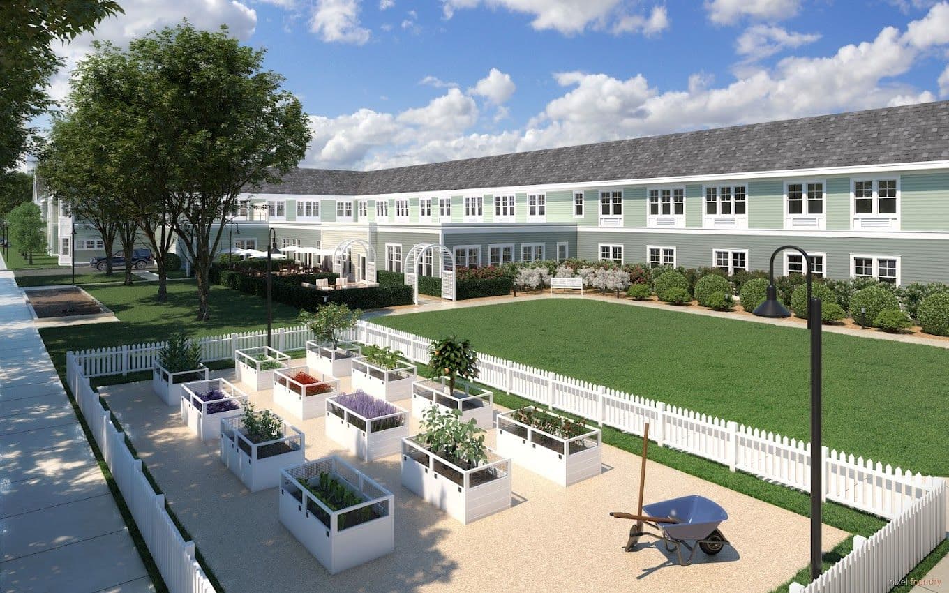 Anthology of Millis — Senior Living engagement by Hynes Landscaping